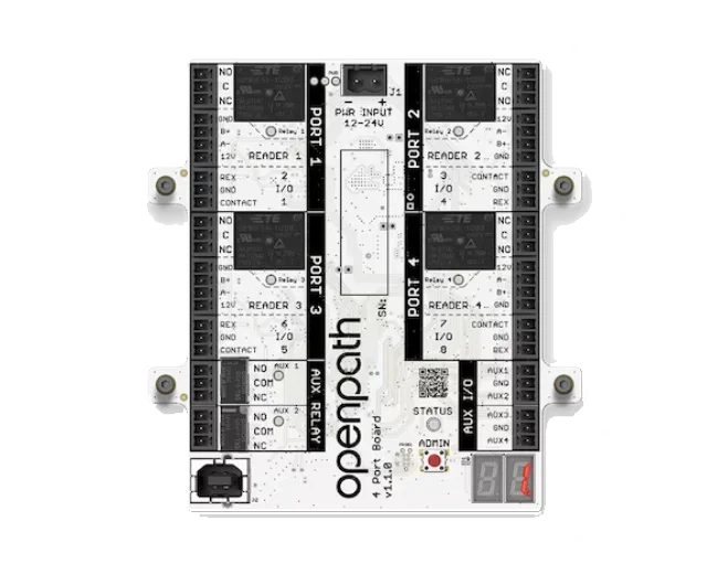 4-PORT EXPANSION BOARD FOR ACCESS CONTROL PANEL