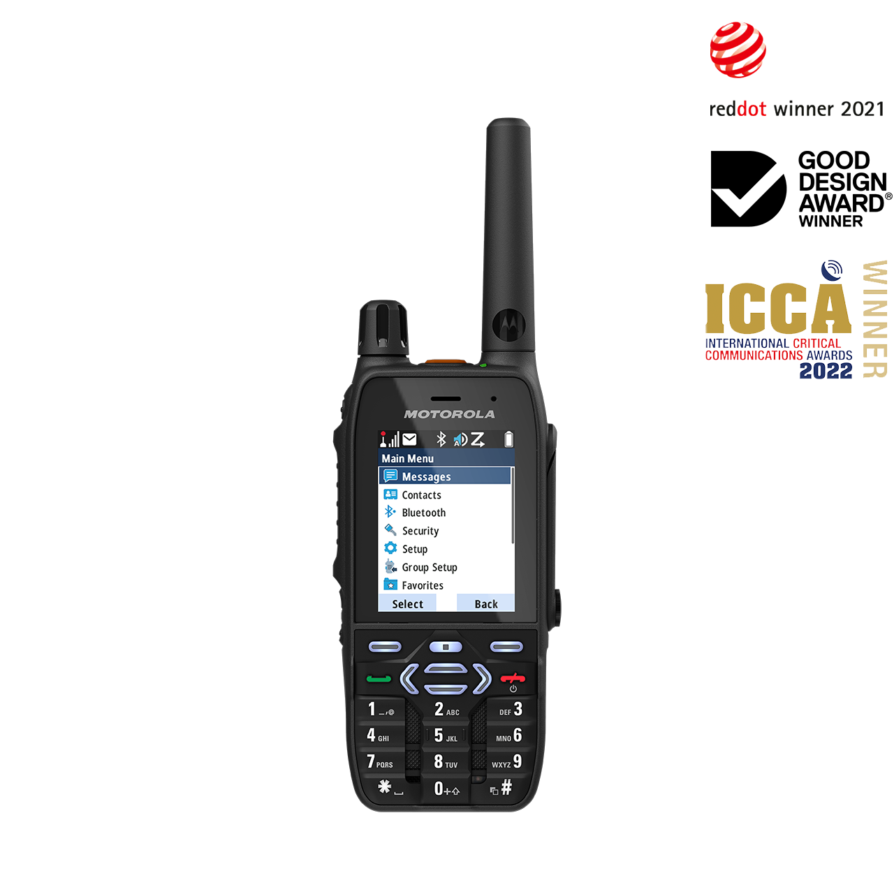 MXP600 Mission-Critical TETRA Portable Radio