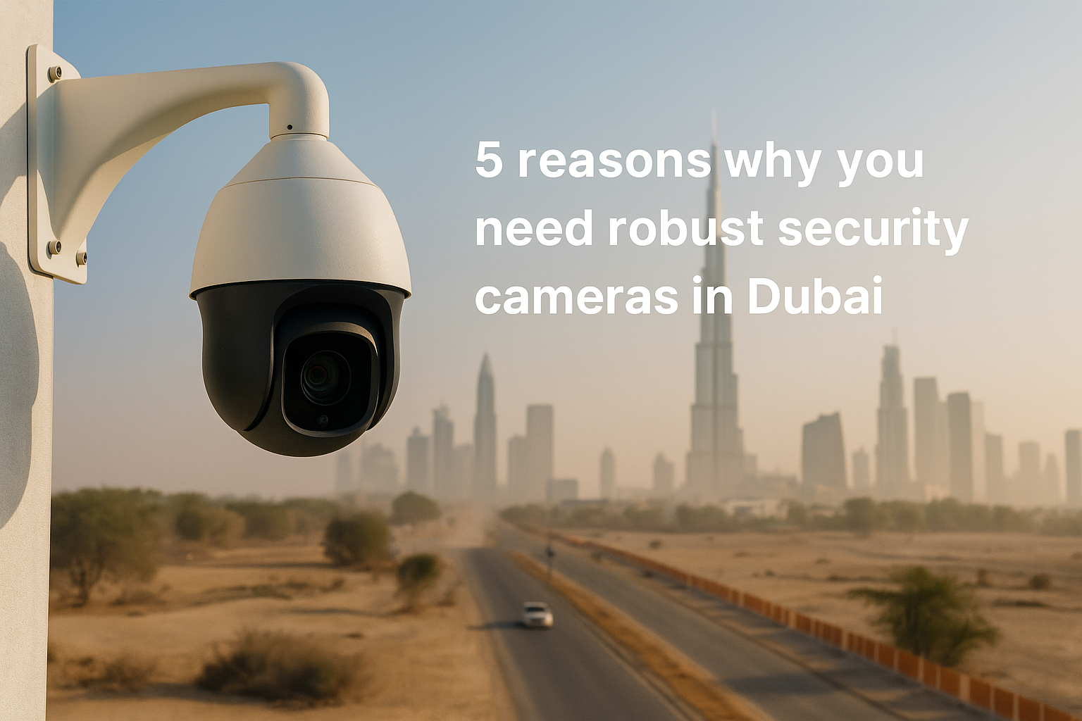 Why Most Outdoor Security Cameras Fail in Dubai’s Harsh Weather (and How to Fix It)