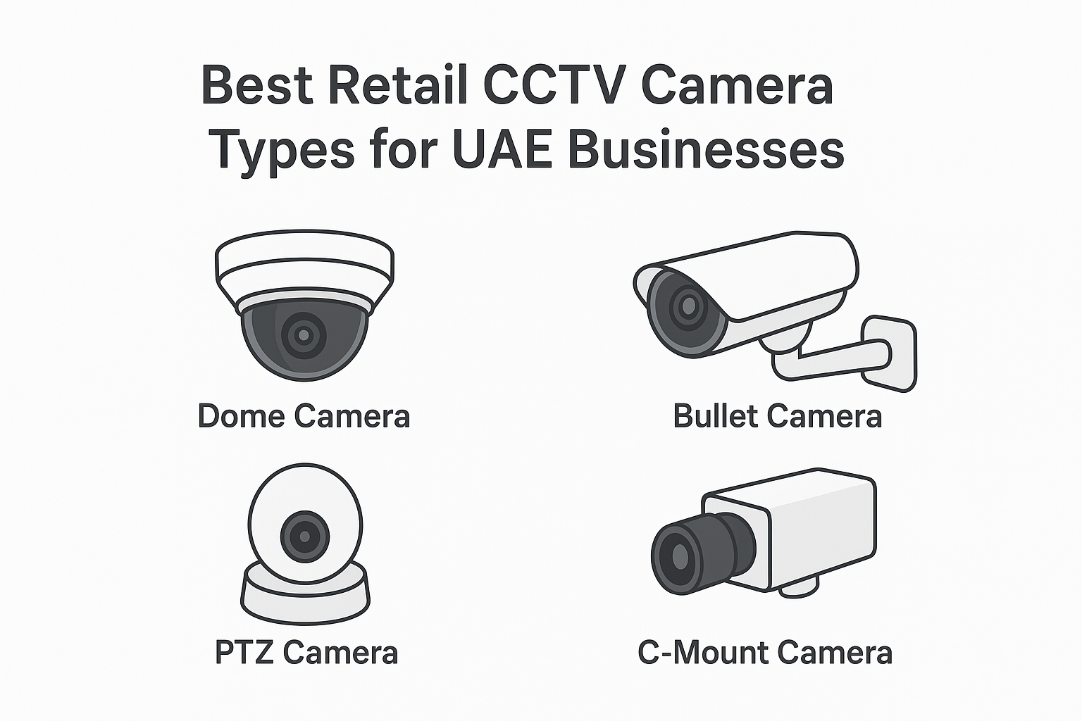 Retail CCTV Cameras in UAE – Advanced Surveillance Solutions for Modern Stores | Melisa UAE